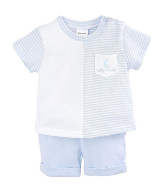 Tutto Piccolo Top and Shorts Set 3593S22 