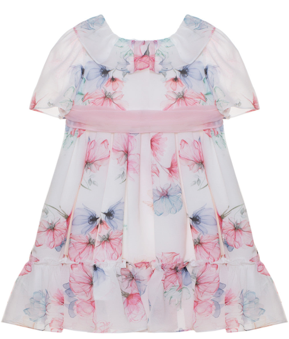 Patachou White Floral Dress 3633288 