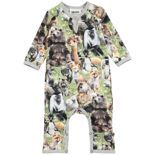 MOLO Fleming Hairy Animals Bodysuit ( 3S18B501-4684)