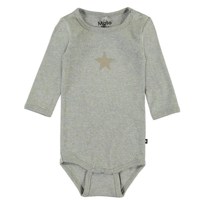 MOLO Foss Bodysuit - Grey Melange 