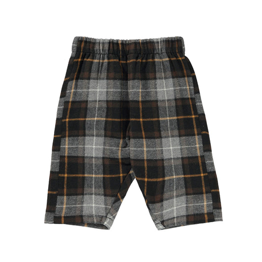 MOLO Soy Pants - Grey Brown Check