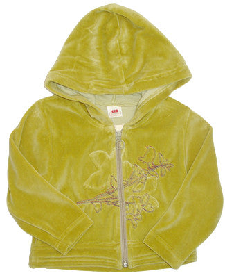 3Pommes velour hoodie 3317104a