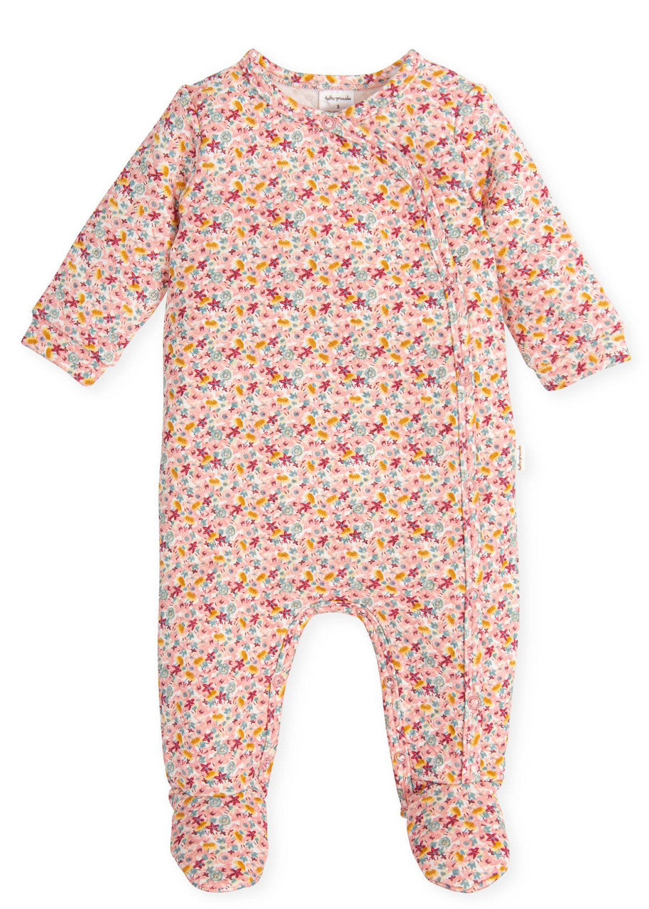 Tutto Piccolo Floral Footie 4084W22