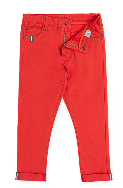 Tutto Piccolo Boys Dark Orange Pants 4132W22-O09