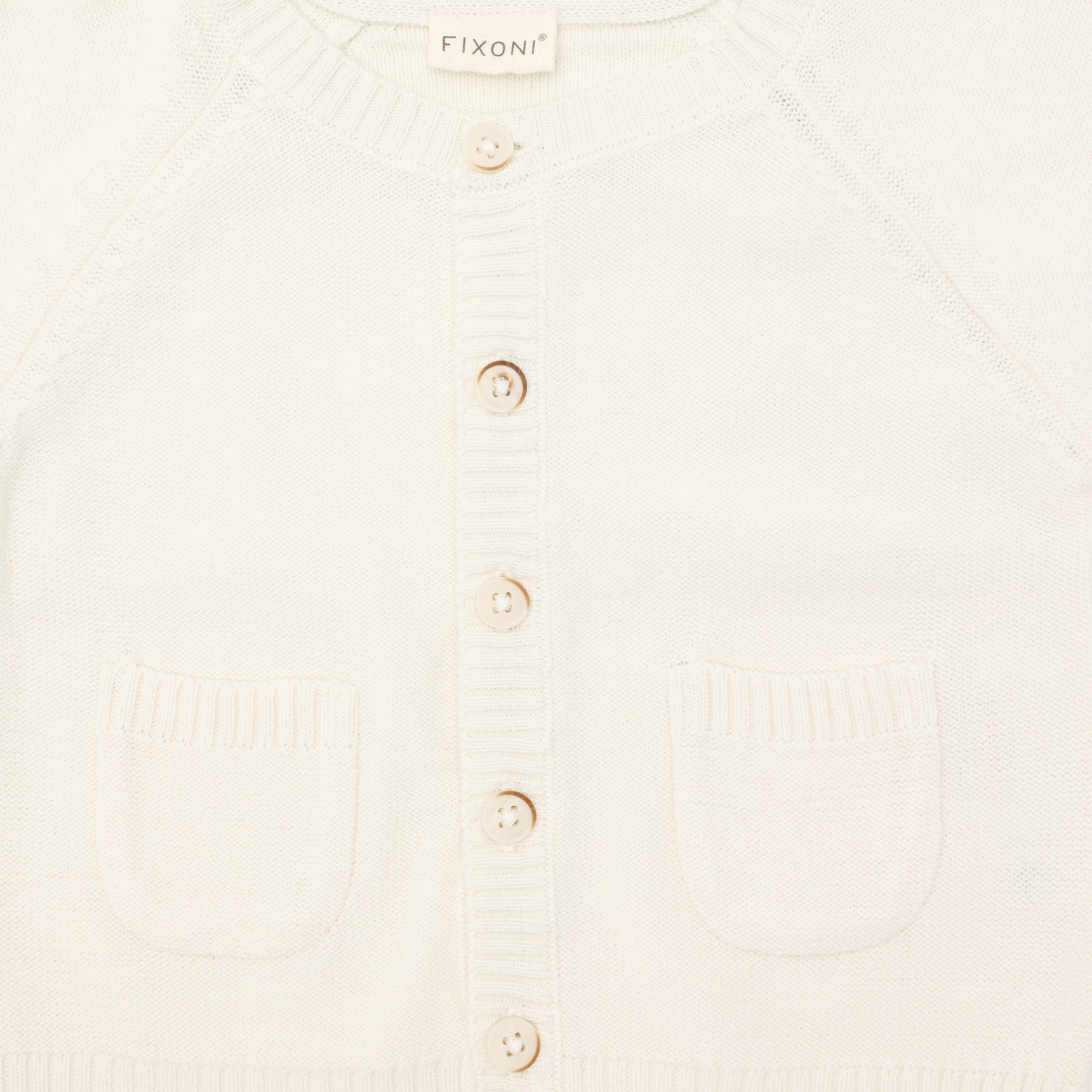FIXONI Antique White Cardigan 423111-1015