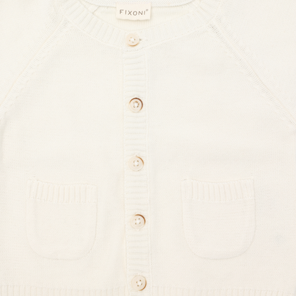 FIXONI Antique White Cardigan 423111-1015