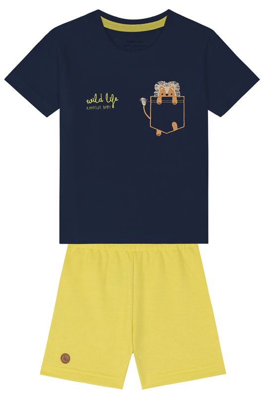 KAMYLUS Boys Top & Shorts Set 43785