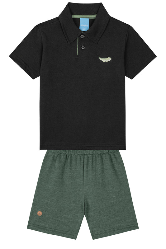 KAMYLUS Boys Top & Shorts Set 43797