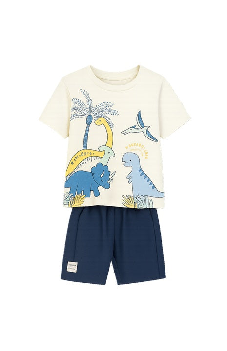 KAMYLUS Boys Dino Top & Shorts 43873- BG0004