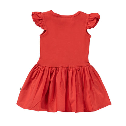 MOLO Cimi Dress - Apple Red (4S23E114-8715)