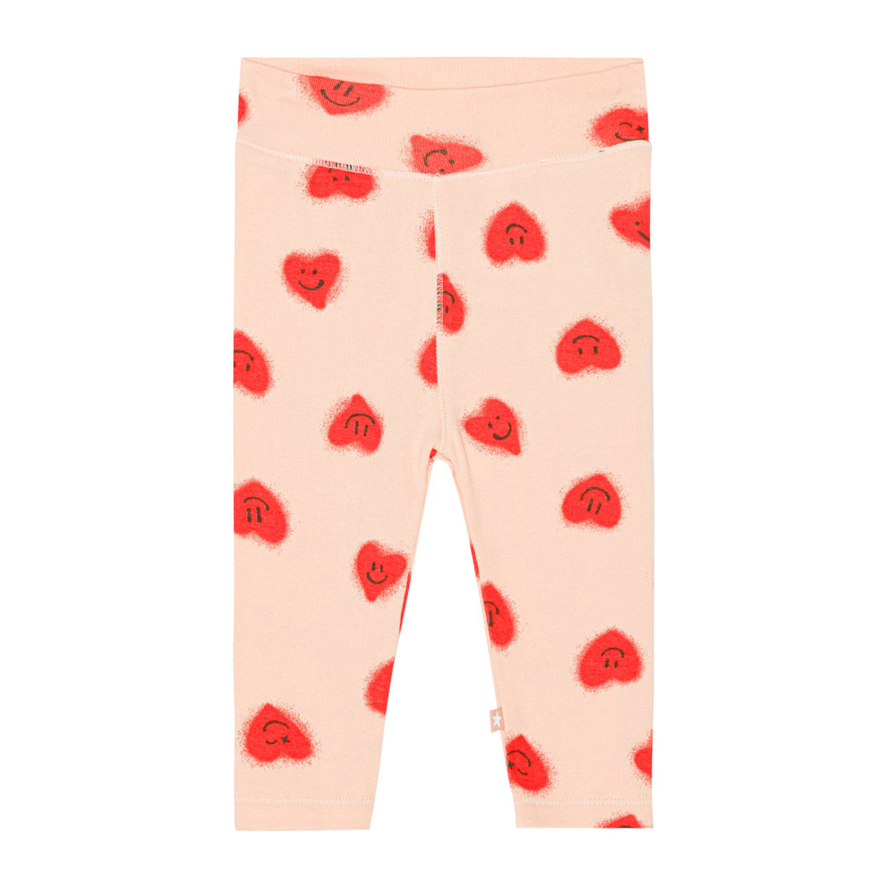 MOLO Sting Leggings - Red Hearts (4S24I207-9082)