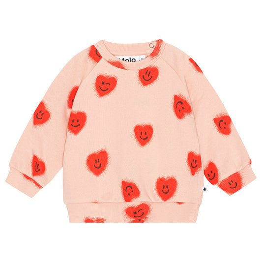 MOLO Disc Top - Red Hearts (4S24J202-9078)