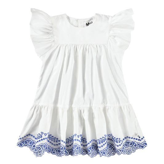 MOLO Cammas Dress - Crisp White