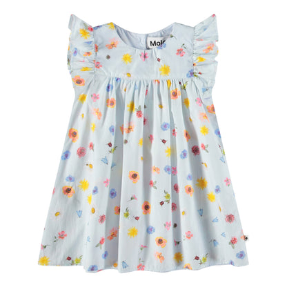 MOLO Cacao Dress - Small Flowers Baby