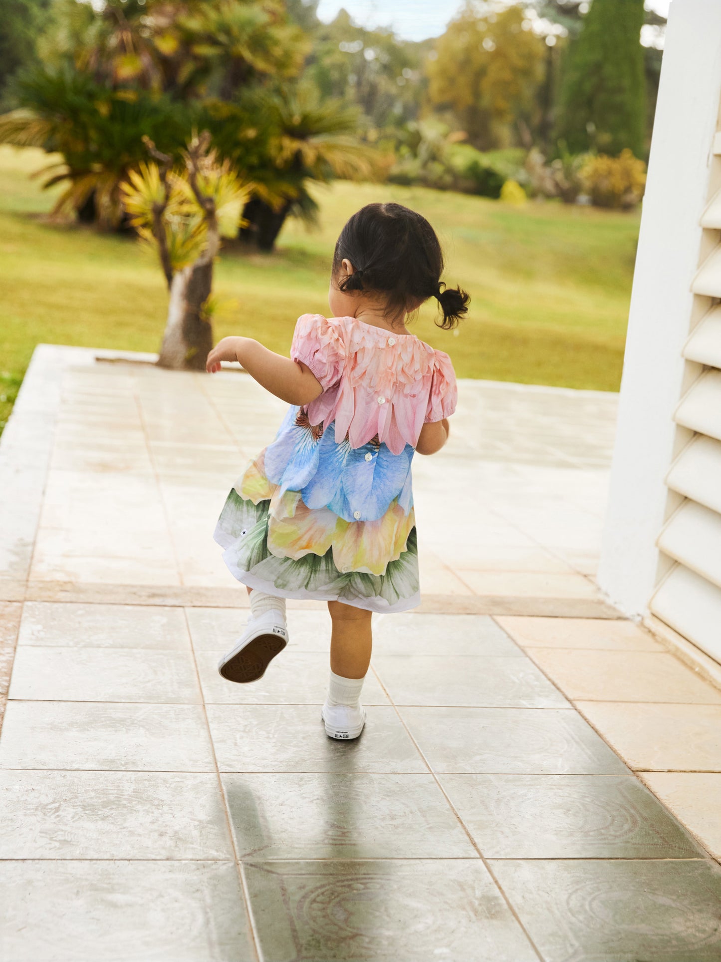 MOLO Caja Dress - Petal Rainbow