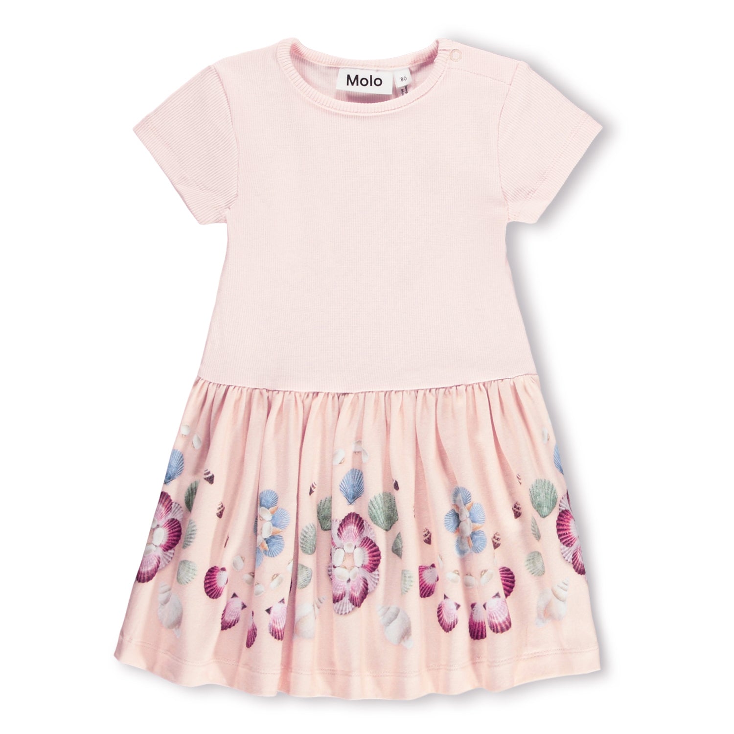 MOLO Catja Dress - Shells Border