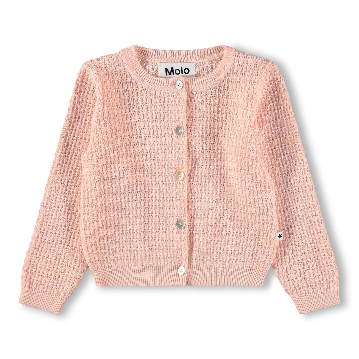 MOLO Goldie Cardigan - Cloud Pink