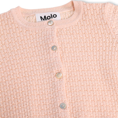 MOLO Goldie Cardigan - Cloud Pink