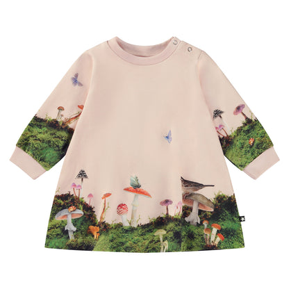  MOLO Corey Dress - Forest Border (4W23E212-3345)