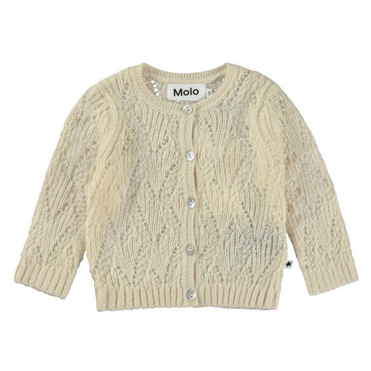 MOLO Gilli Cardigan - Pearled Ivory (4W23K301-2444)

