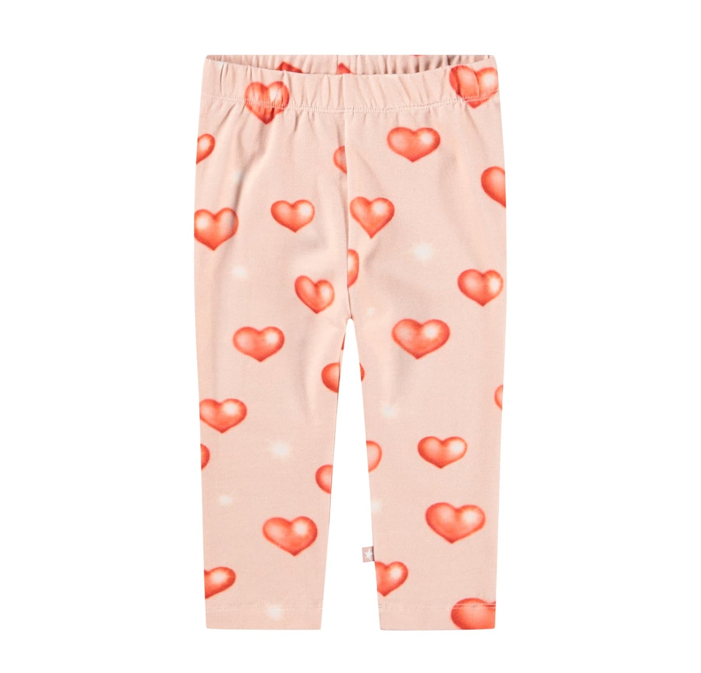 MOLO Girls Stefanie Leggings - Airbrush Hearts