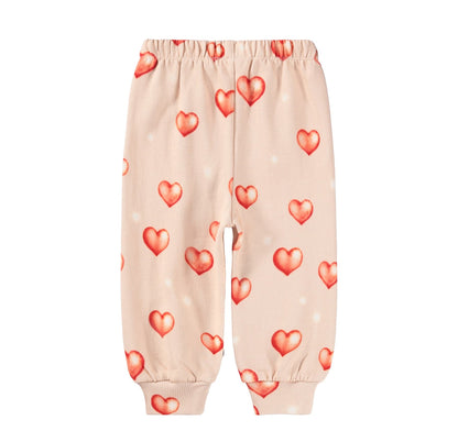 MOLO Girls Simeon Pants - Airbrush Hearts