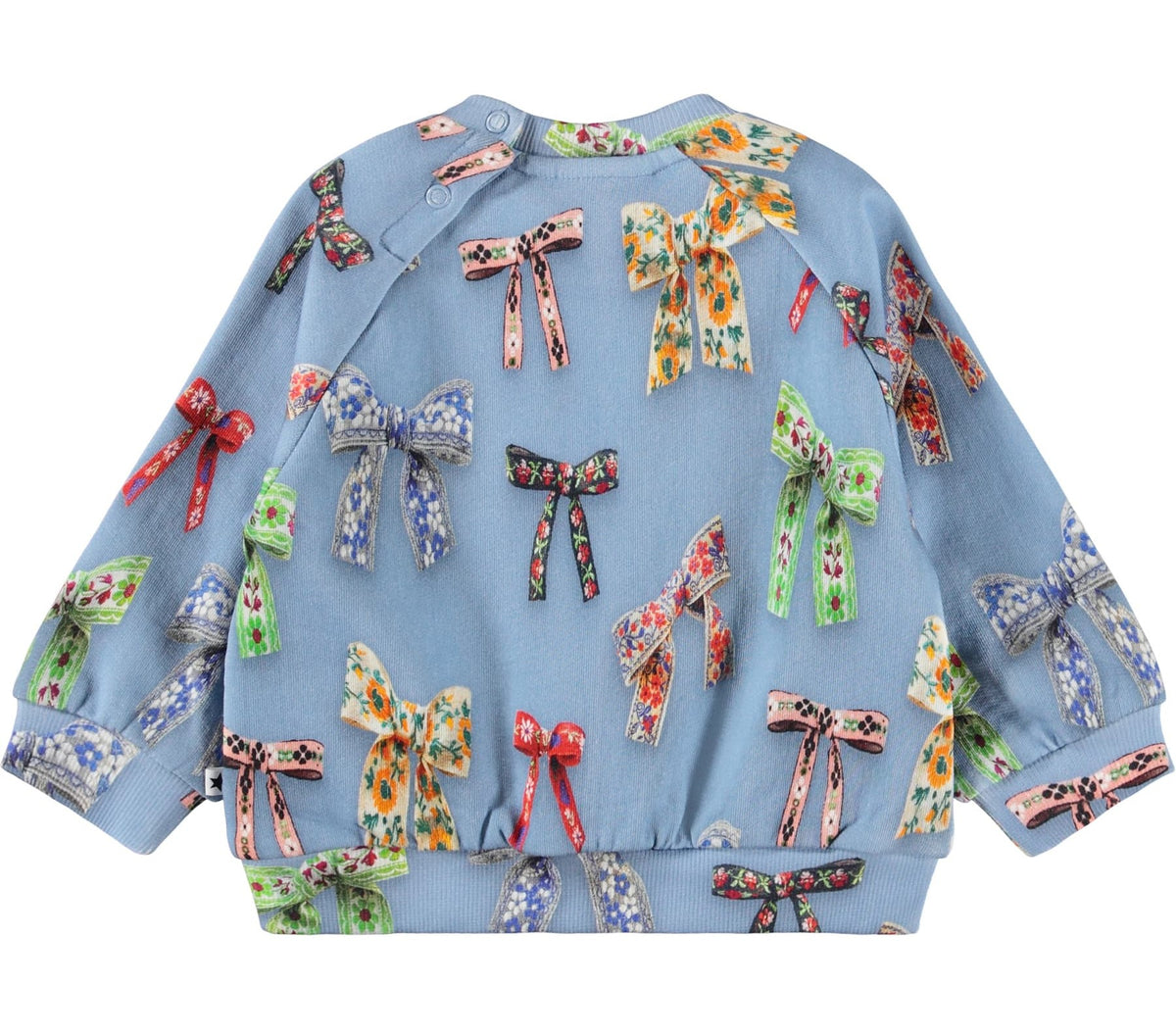 MOLO Girls Disc Sweatshirt - Mini Bows