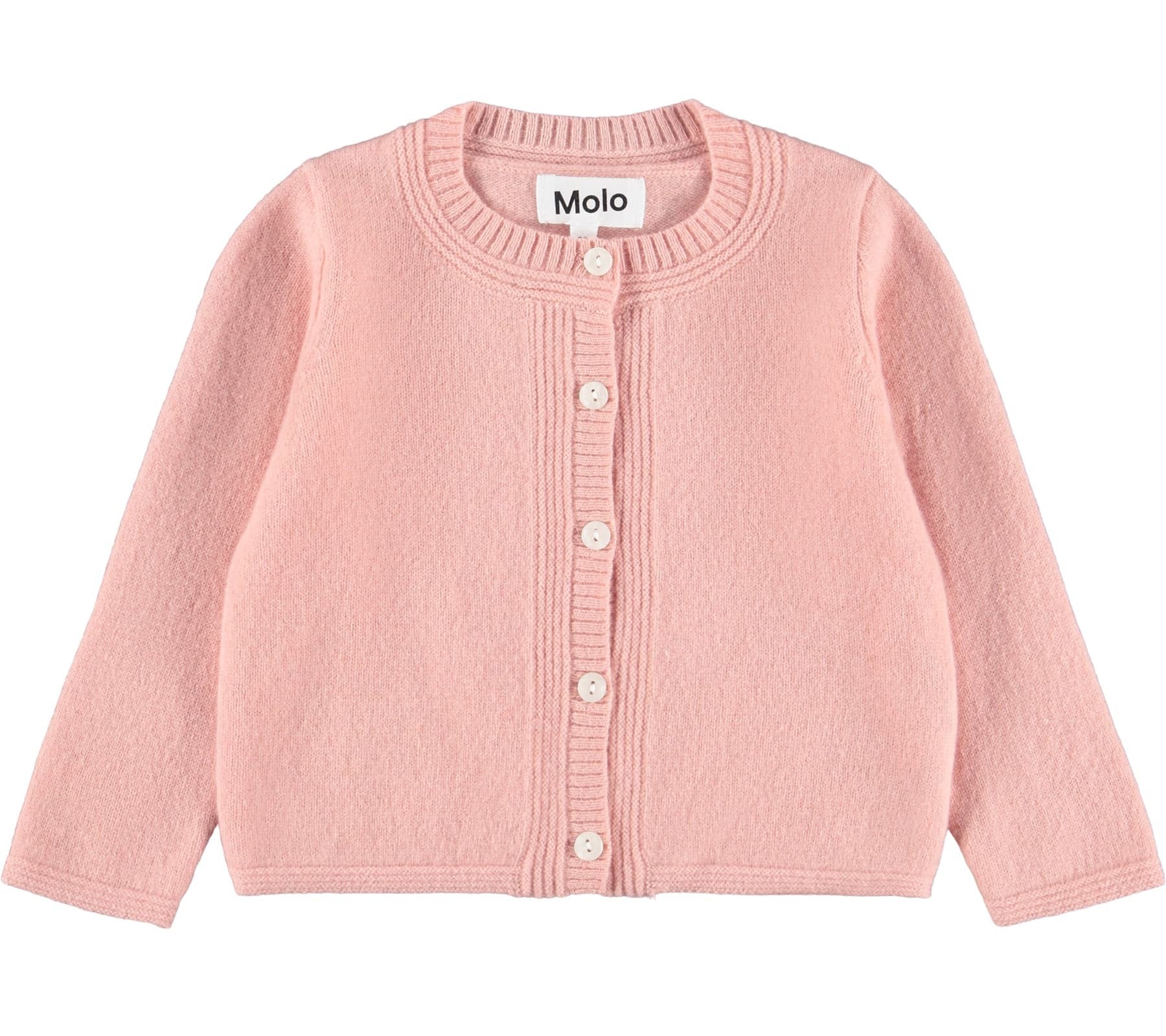 MOLO Girls Gita Cardigan - Mellow Rose