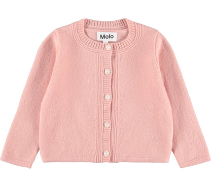 MOLO Girls Gita Cardigan - Mellow Rose