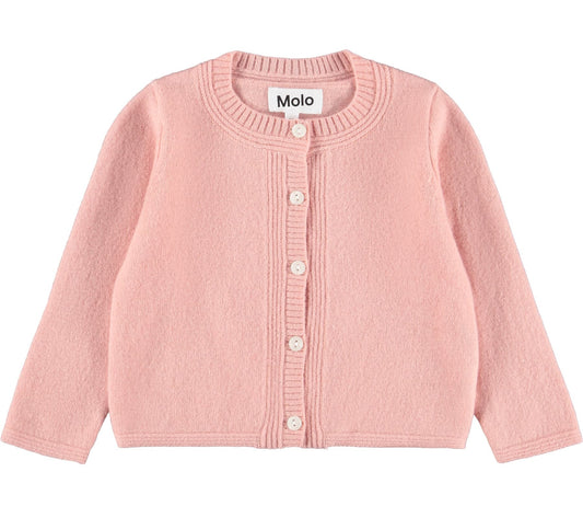 MOLO Girls Gita Cardigan - Mellow Rose