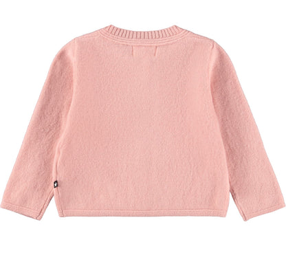 MOLO Girls Gita Cardigan - Mellow Rose