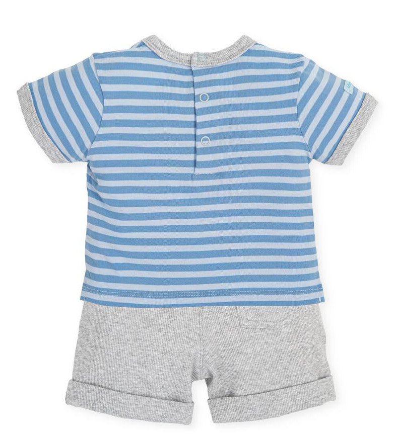 Tutto Piccolo Boys Top & Shorts Set 5580S23 