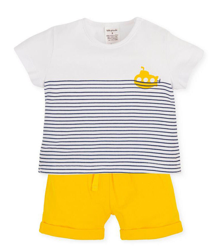 Tutto Piccolo Boys Top & Shorts Set 5595S23