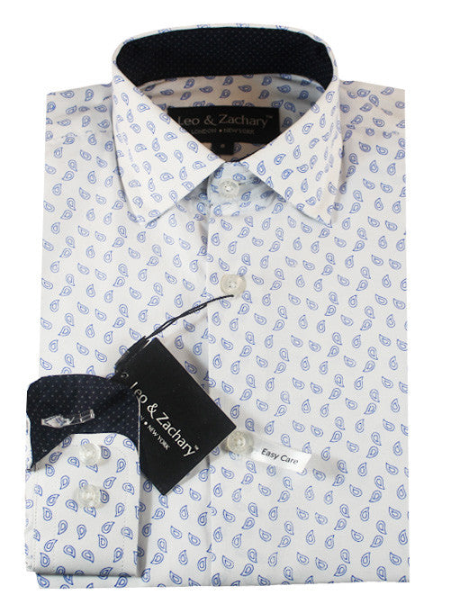 Leo & Zachary Marine Shirt 5632