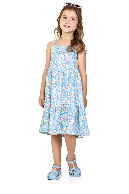 KAMYLUS Girls Blue Dress 57223