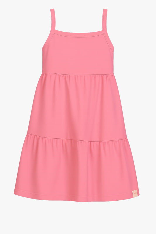 KAMYLUS Girls Pink Dress 57320-RO0074