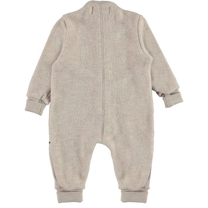 MOLO Umar Fleece Coverall - Moon Sand (5NOSL301-8339)