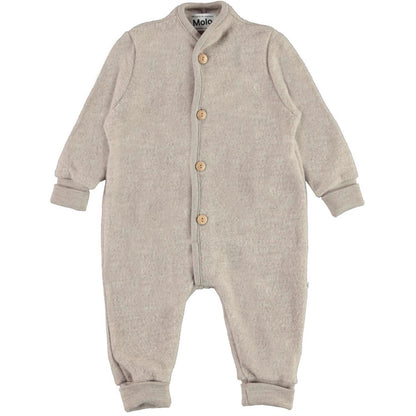 MOLO Umar Fleece Coverall - Moon Sand (5NOSL301-8339)