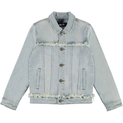 MOLO Kids Hattie Jacket - Light Tinted Blue 