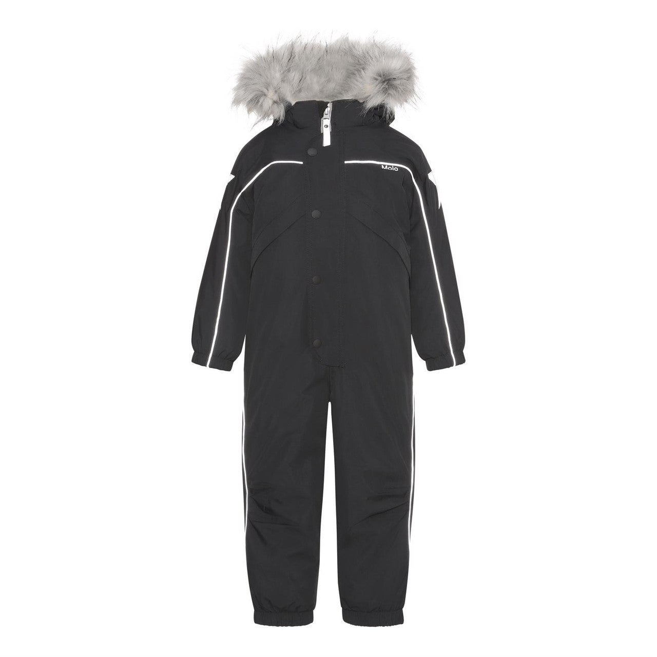 MOLO Polaris Fur Snowsuit - Black (5W21N202-0099)