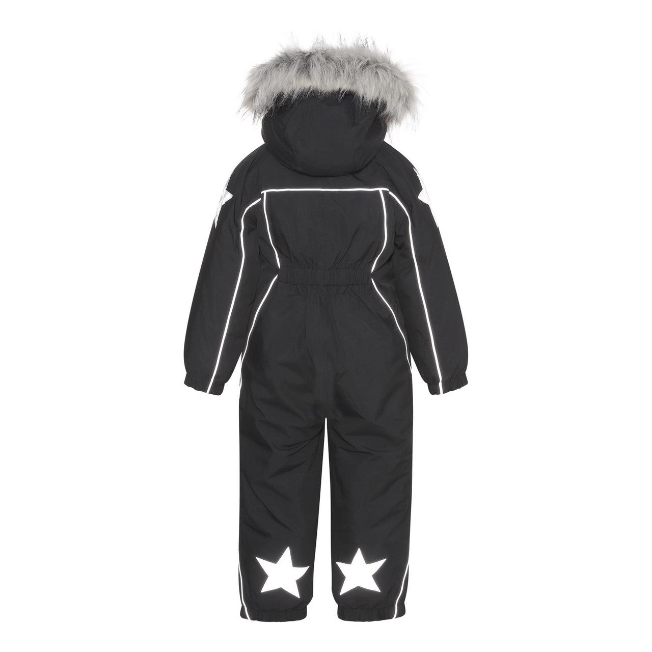 MOLO Polaris Fur Snowsuit - Black (5W21N202-0099)