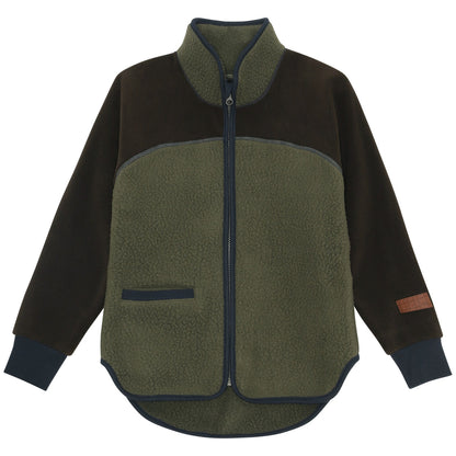 MOLO Ulani Fleece Jacket - Forest Block (5W22L208-8593)