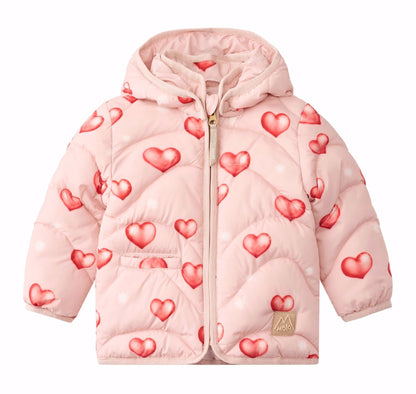 MOLO Harmony Coat - Airbrush Hearts