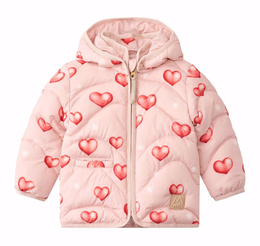 MOLO Harmony Coat - Airbrush Hearts
