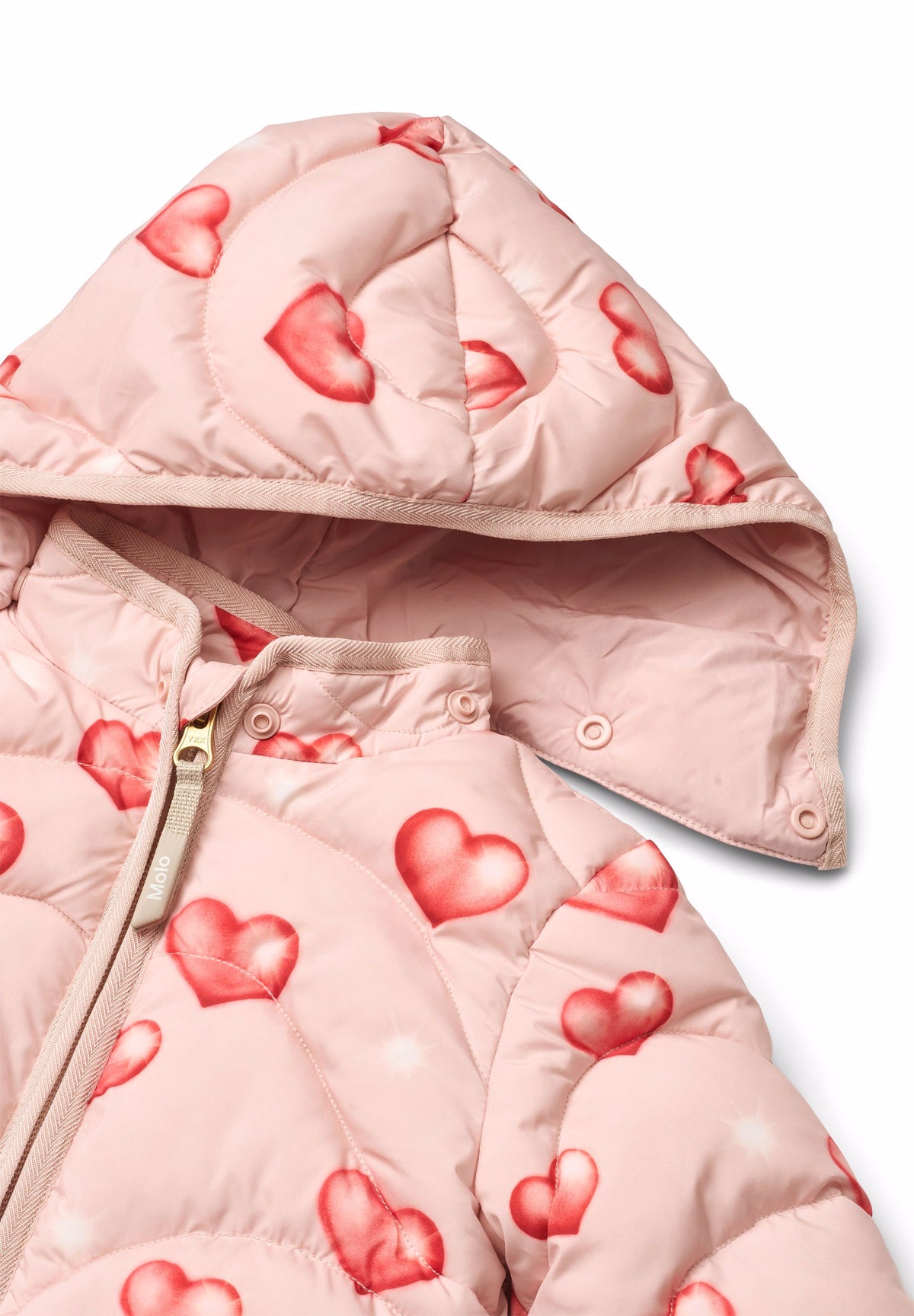 MOLO Harmony Coat - Airbrush Hearts