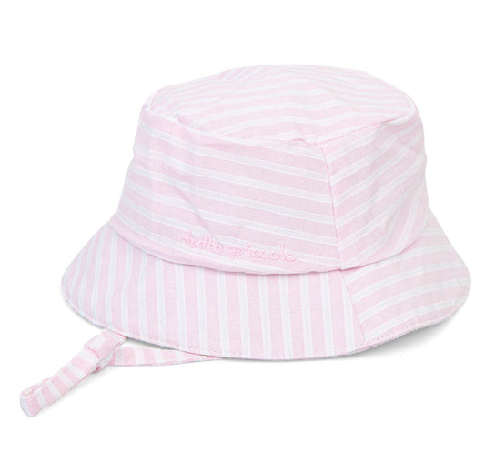 Tutto Piccolo Pink Striped Hat