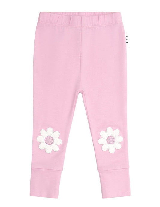 HUXBABY Shimmer Daisy Leggings HB6120S24