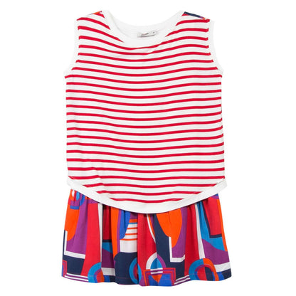 Junior Gaultier Reversible Valentina Dress 5J30064