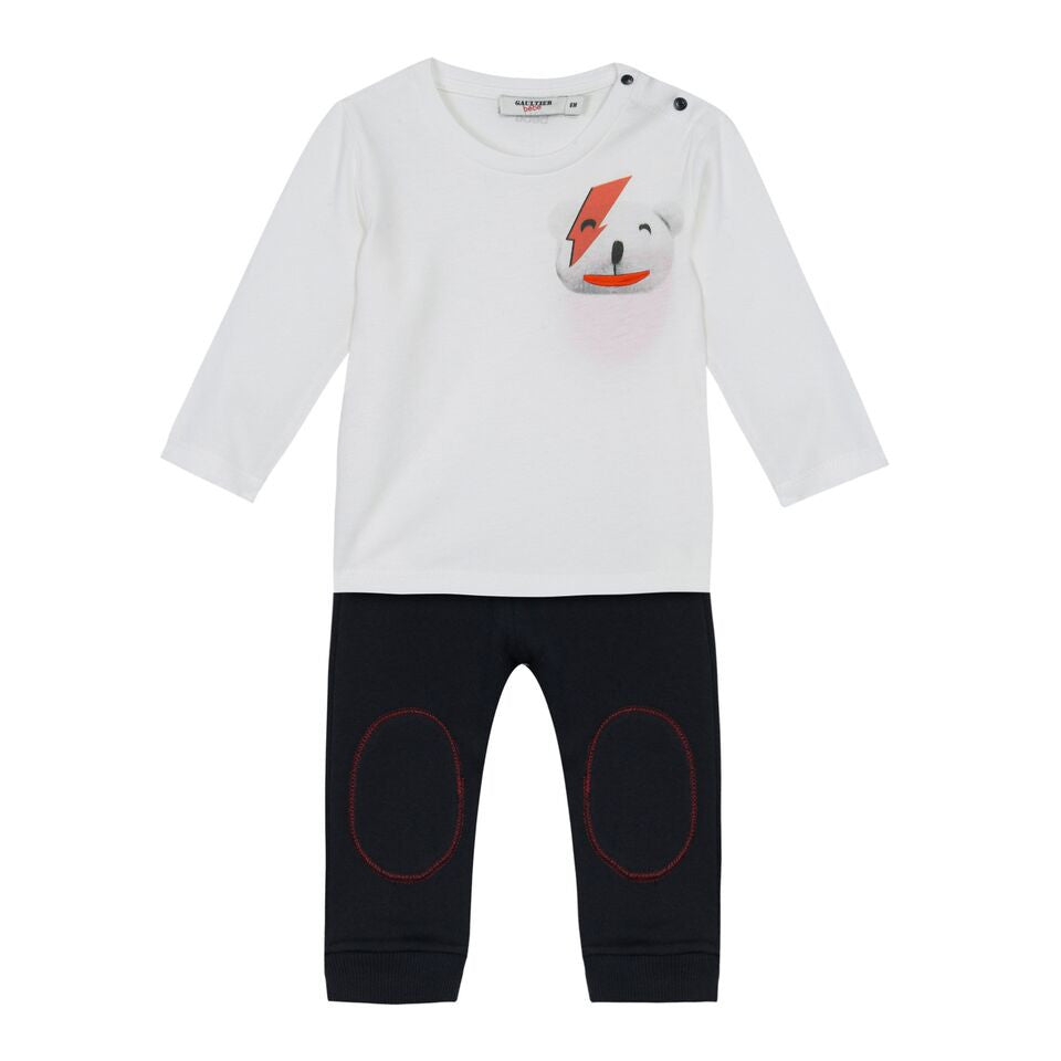 Junior Gaultier Tee & Pants 