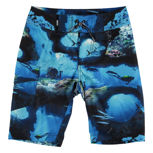 MOLO Nalvaro Boardies - Cave Camo